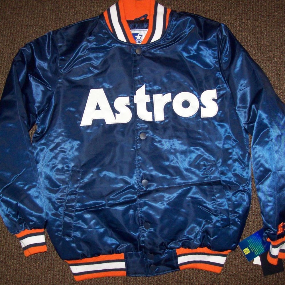 HOUSTON ASTROS MLB Starter Snap Down Jacket